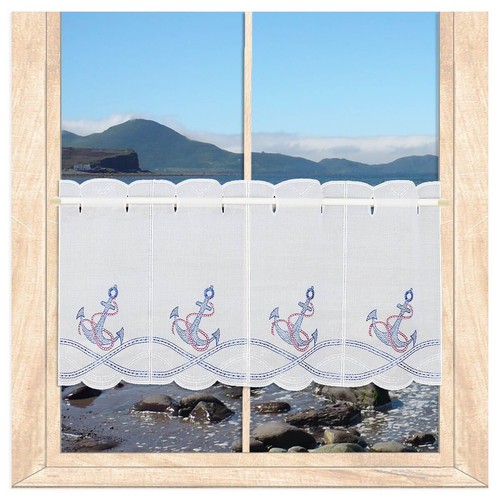 Maritime kurzgardine - maritime,
