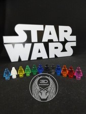 12 x Prototype Palpatine Hologram 16478 , original Lego from 75055, 75190, 75251