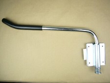 Sattelträger Sattelhalter aus Metall schwenkbar schwarz