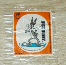 Alter Aufkleber | Sticker Hirsch Lolly Bugs Bunny 1983