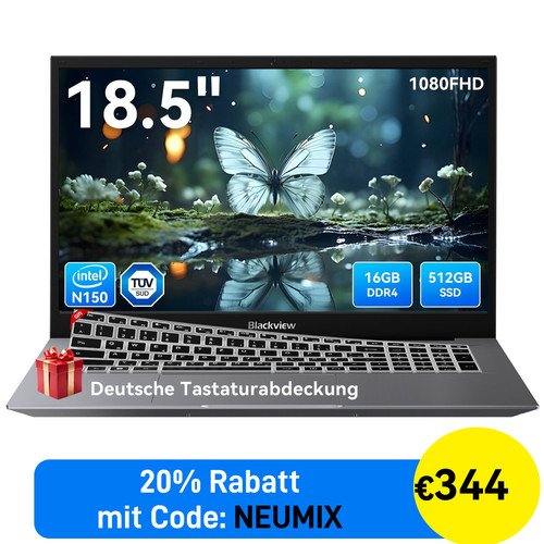 Blackview laptop 5zoll - blackview, 18,5zoll