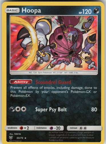 Hoopa holo shining legends - holo,