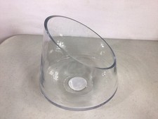 Clear Glass Terrarium Slanted