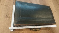 Koffer Vintage Holz Nieten Bezogen Instrumenten Koffer Tasche deko alt rar 