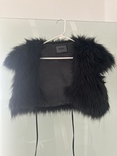Fake Fur Weste Damen, Größe