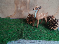 4x Moosplatte Matte Natur Moos