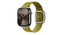 APPLE Watch Band 42 mm Modern Buckle Armband,  Größe Small, Chartreuse B-WARE