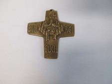 Bronzekreuz mit Abendmahl und