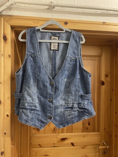 Cecil jeans weste - jeans,