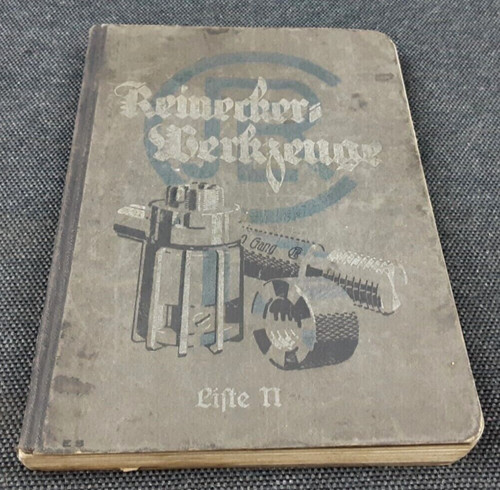 Altes buch reinecker - reinecker, werkzeuge