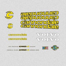 Cannondale Volvo Team CAAD4 Fahrrad Aufkleber, Sticker n.2019