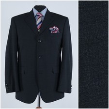 Dunkelgrauer Herrenblazer 44 S