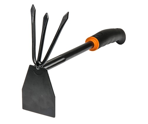 Gartenhacke mit rechen - gartenhacke,