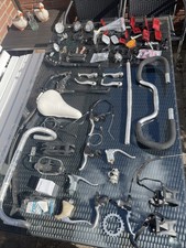 Fahrrad Fahrradteile Lenker Licht Bremsen Ständer Bremshebel Zubehör Konvolut