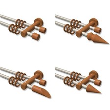 Gardinenstange 2-läufig 16 mm