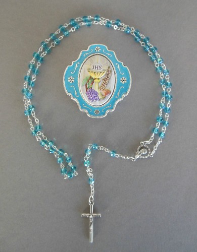 Rosenkranz türkise perlen mit - türkise,