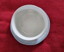 Soßenschale Sauciere  12 cm Mitterteich 2040 Sissi Porzellan Weiß Blauer Rand