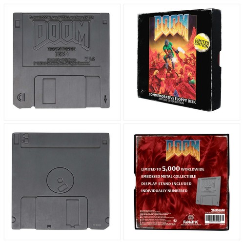Doom commemorative floppy disk - doom,