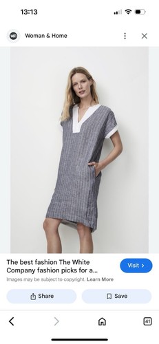 The white company leinenkleid - the,