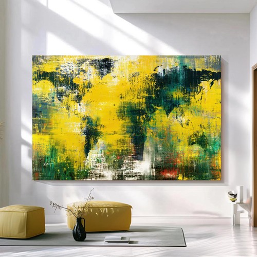 Weltkarte leinwandbild xxl - weltkarte,