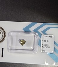 DIAMANT 0.63ct natürlich Herzform nicht behandelt