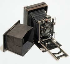 Zeiss Ikon Ideal 225 • 9x12 Plattenkamera • Compur • 1927 • Sammler defekt