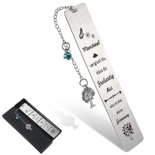 Inspirierendes lesezeichen mit - inspirierendes,