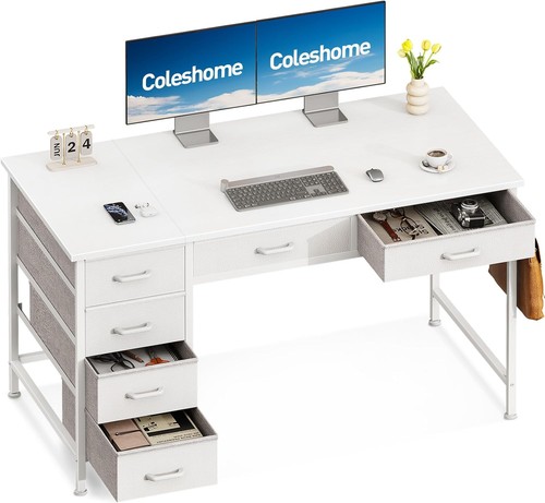 Coleshome schreibtisch 120x48 - coleshome,