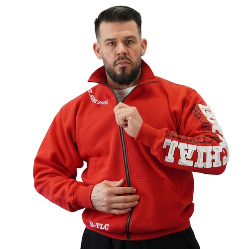 Brachial zip sweater gym - zip-sweater, "gym"