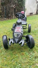 Volare Go Kart Rennwagen mit Luftreifen - Grau/Schwarz (643)