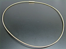 Damen Schnur Halsreif 750 Gelbgold  Länge 40,5 cm 18 Karat Gold