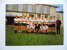 Borussia Neunkirchen org. signiert Mannschaftskarte Bergmann-Verlag   #240