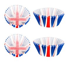 Union jack cupcake förmchen - jack,