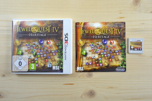 3ds jewel quest heritage - quest, iv: