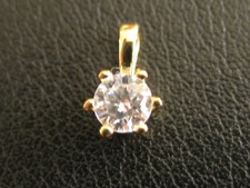 Kettenanhänger Zirkonia in