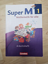 Buch Arbeitsheft Cornelsen Super M 1 Mathematik Grundschule Klasse 1 Üben NEU