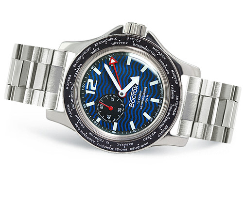Vostok amphibia automatic gmt - automatic,