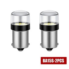 2X BA15S P21W Xenon 1156 Auto