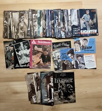 Über 250 „Illustrierte Filmbühne“ und ähnliche Filmprogramme meist 50iger-Jahre