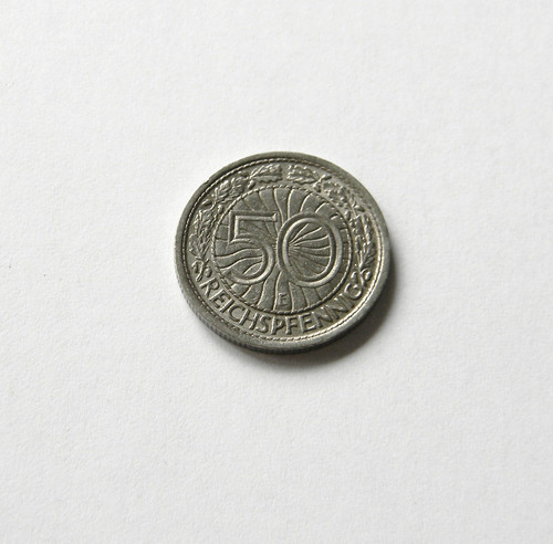 Weimar reichspfennig 1930 - 50,
