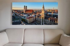 Leinwandbild Marienplatz in