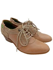 SNIPE Schnürschuhe Damen Halbschuhe Gr. DE 37 nude Casual-Look