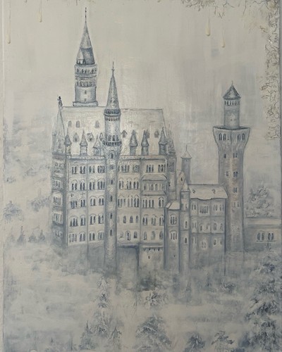 Gemälde schloss dekor - dekor, für