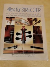 Alles für Streicher • Heft 1 • Violine • 78GVN • Gerald Anderson • Robert Frost 