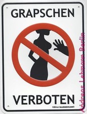 Blechschild Aluminium