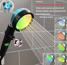 1A✓3in1 LED Duschkopf mit