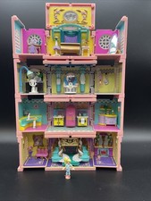 Mini Polly Pocket Deluxe Mansion Dream Builders 1999 Stapelvilla inkl. Figur