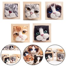 Brandneu Material Machen Plüschpuppe Katzenkopf Kinderspielzeug Sicher