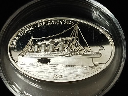 Liberia dollars 2005 - 2005, silber