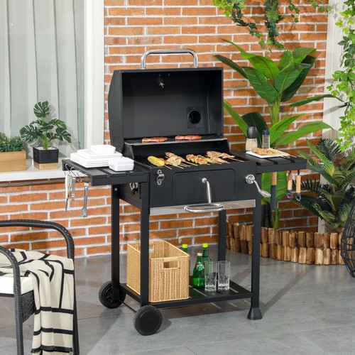 Outsunny holzkohlegrill - outsunny,